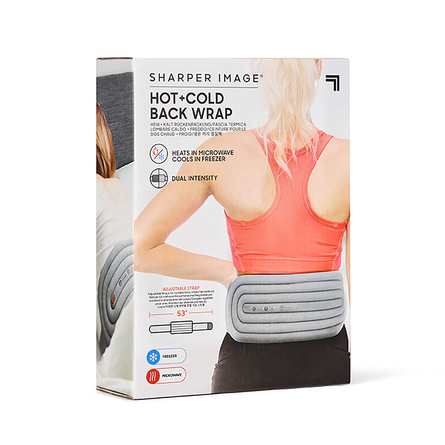 Sharper Image Rygbind med varme og kulde