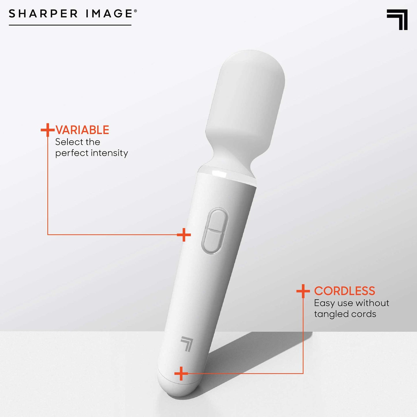 Sharper Image Massagestav med vibrationsmassage