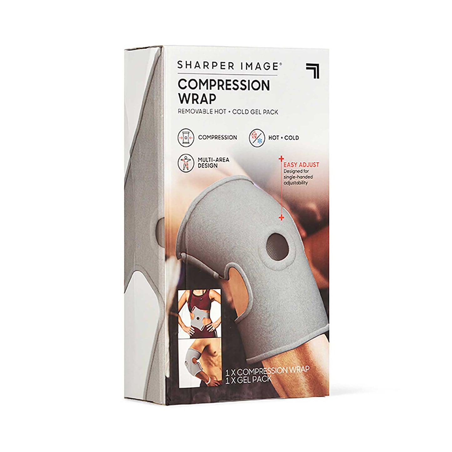 Sharper Image Kompressionsbind med varme og kulde